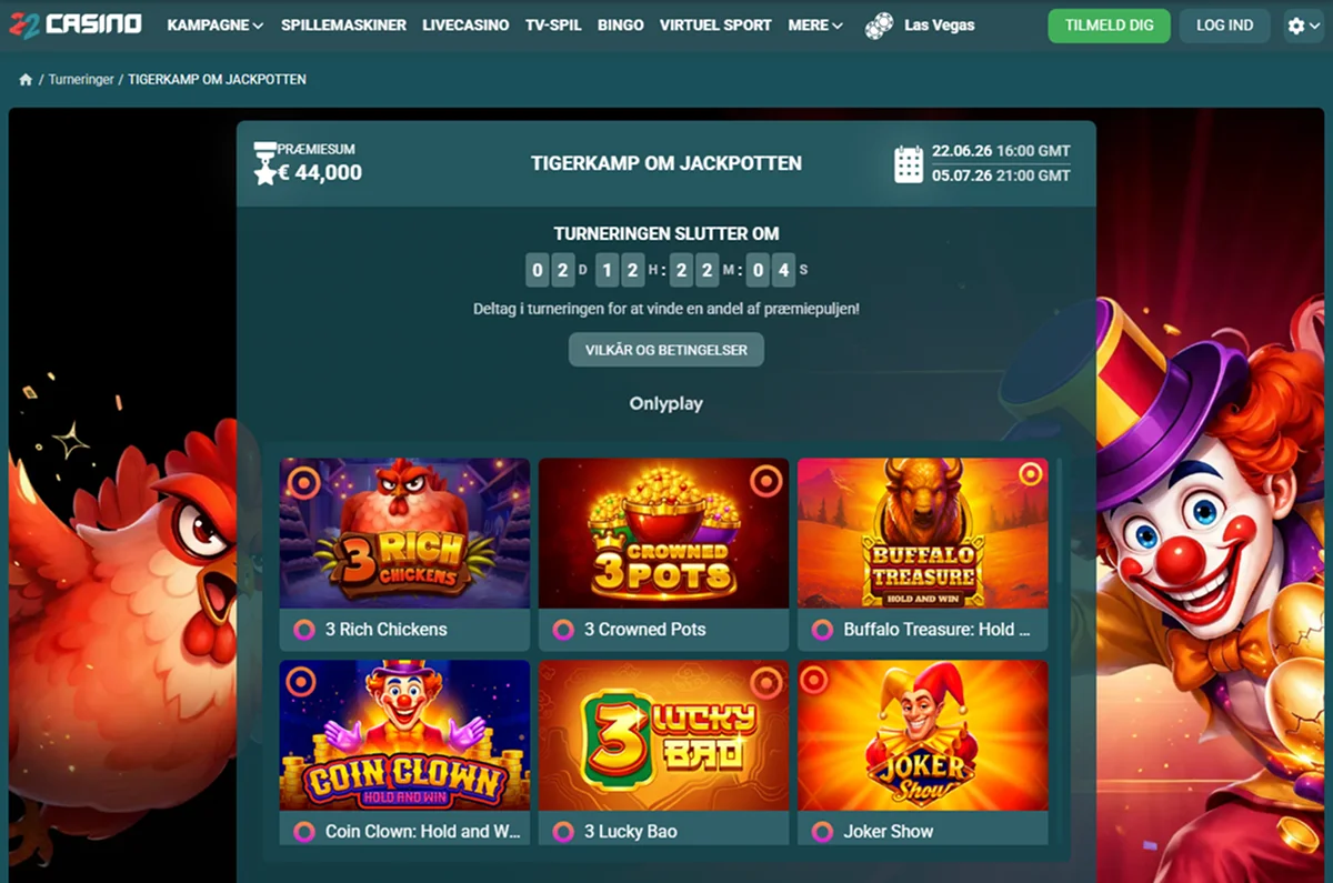 22Casino Spilportal 22Casino Spilportal